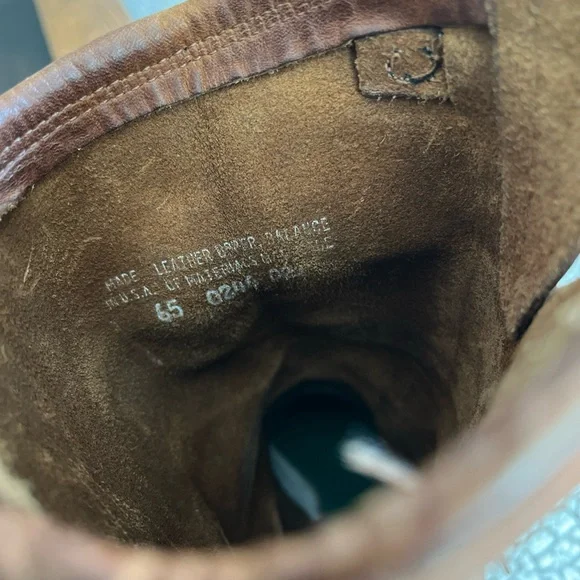 Carolina Brown Leather moto Boots - Picture 6 of 7